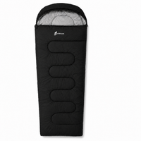 Wolfstone 3-Season Sleeping Bags |  Black